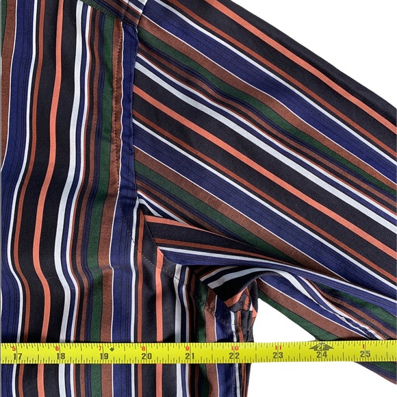 Etro Men’s Size 41 Long Sleeve Shirt Multi Color - Picture 9 of 11